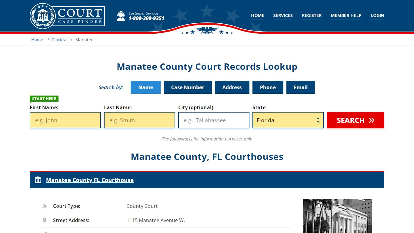 Manatee County Court Records | FL Case Lookup